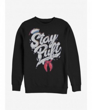 Ghostbusters Stay Puft Unisex Black Sweatshirt