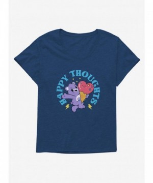 Care Bears Share Bear Happy Thoughts Plus Size Tee for Girls