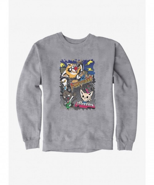 Aggretsuko Band Graphic Sweatshirt for Men