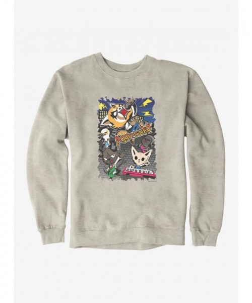 Aggretsuko Band Graphic Sweatshirt for Men