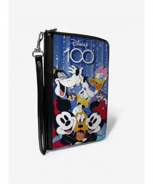 Disney 100 Collection Mickey & Friends Photo Booth Zip-Around Wallet