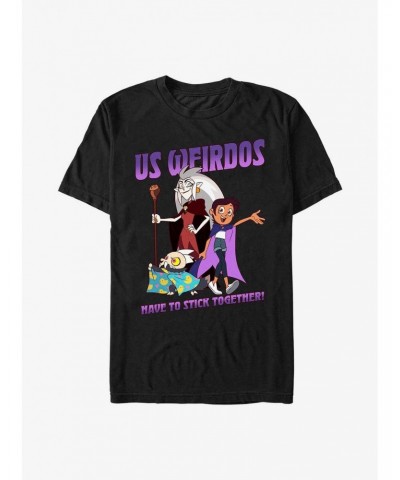 Disney's The Owl House Weirdos Unite T-Shirt $7.89 T-Shirts