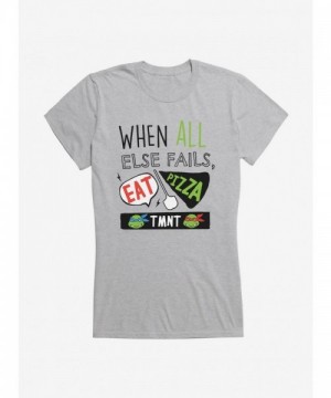 Teenage Mutant Ninja Turtles Cute Pizza Tee for Girls
