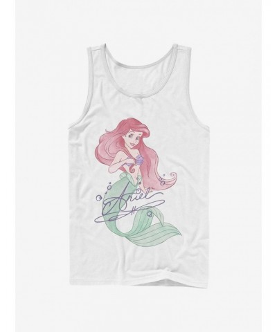 Disney The Little Mermaid Signed Ariel Tank $10.21 Tanks