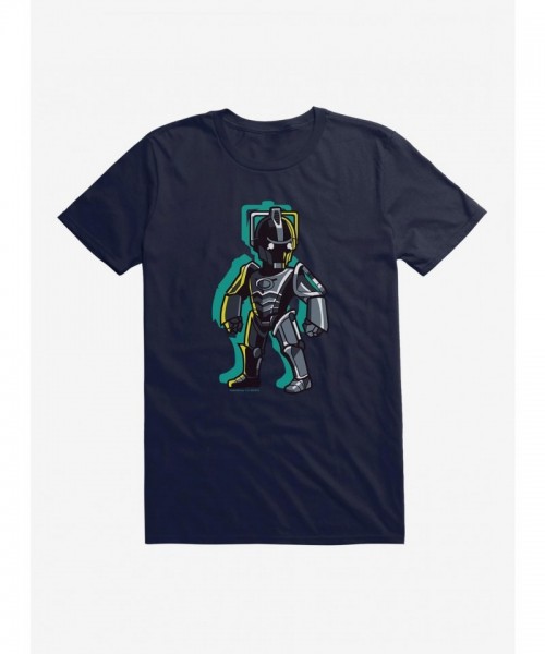 Doctor Who Cybermen Pop Culture Tee for Men