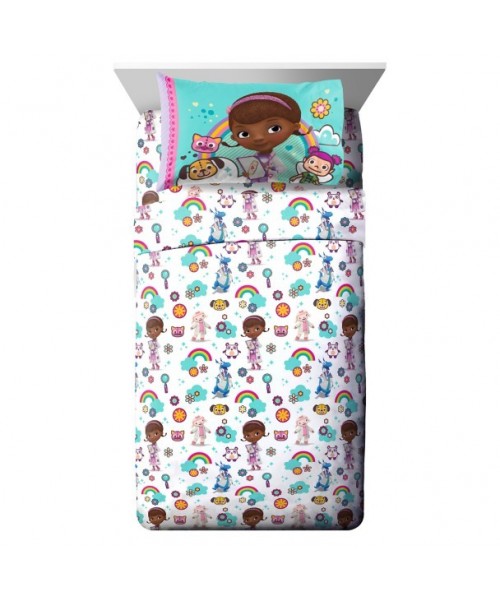 Doc McStuffins Comfortable Bedding Set for Kids - Twin/Full Sizes