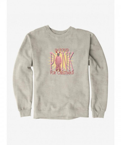 A Christmas Story Tickled Pink Men's Heavyweight Fleece Sweatshirt
