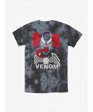 Marvel's Venomous Spider Tie-Dye T-Shirt - Unisex Multi