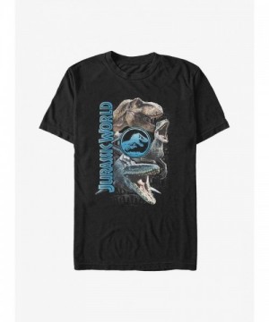 Jurassic Park Big & Tall Dinosaur Tee - Unisex Men's Sizes