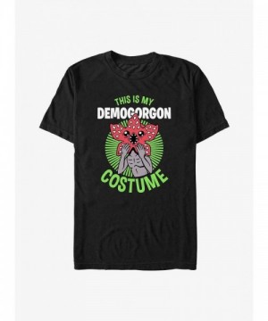 Stranger Things Demogorgon Costume T-Shirt for Unisex - Black