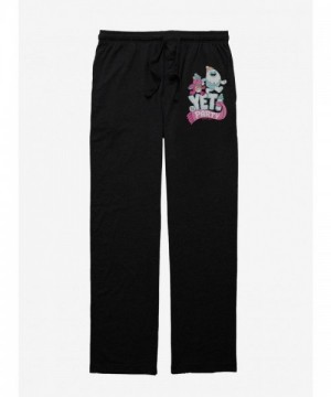Care Bears Yeti Party Unisex Sleep Pants - Black