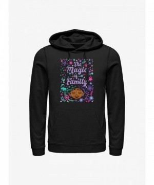 Disney Encanto Magical Black Hoodie for Men
