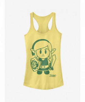 Nintendo Zelda Link's Awakening Yellow Avatar Outline for Girls