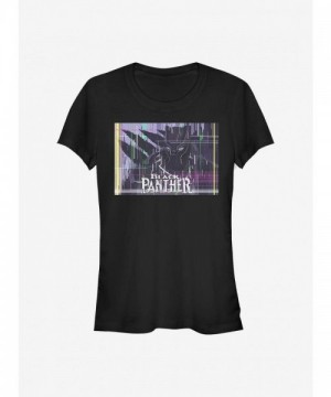 Marvel Black Panther Graphic T-Shirt for Girls - Black