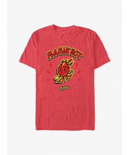 Cheetos Flamin' Hot Red T-Shirt for Men