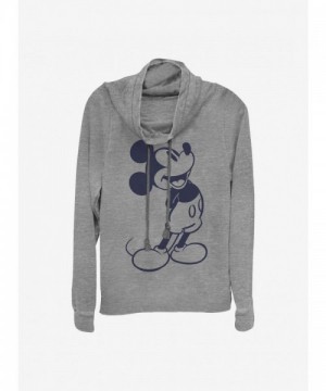 Disney Grey Classic Cowl Neck Sweatshirt for Girls