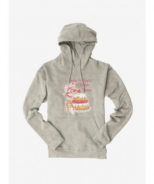Strawberry Shortcake A Better World Hoodie - Unisex White