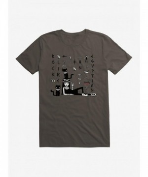 Emily Strange Hieroglyphics Unisex T-Shirt - Black Cotton