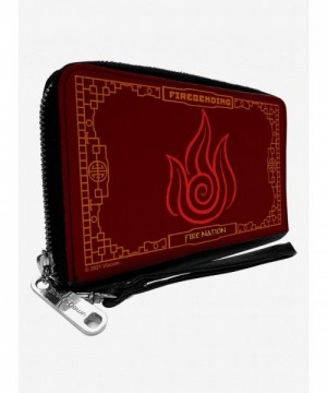 Avatar Firebender Reds Zip-Around Wallet