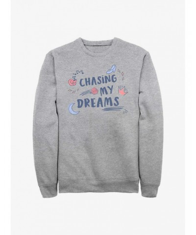 Disney Princesses Chasing My Dreams Sweatshirt $11.44 Sweatshirts