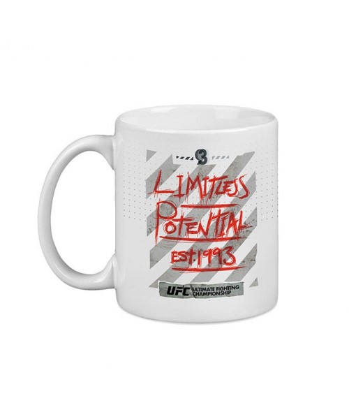 UFC Urban Scrawl Unisex Coffee Mug with Limitless Potential Design