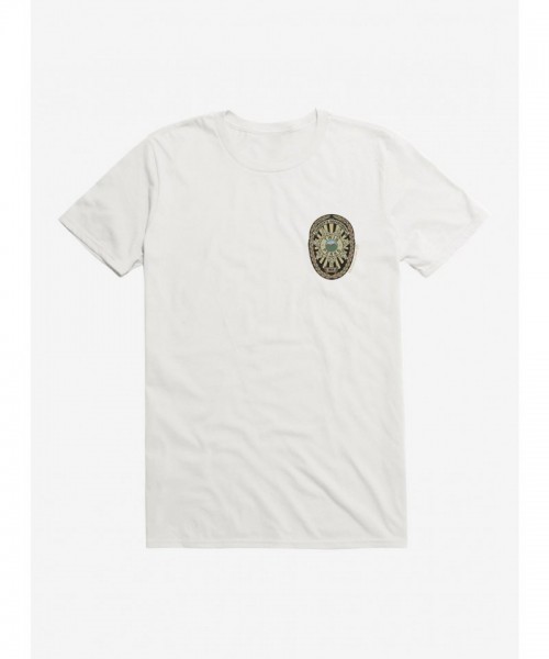 Twin Peaks Badge Icon T-Shirt for Men