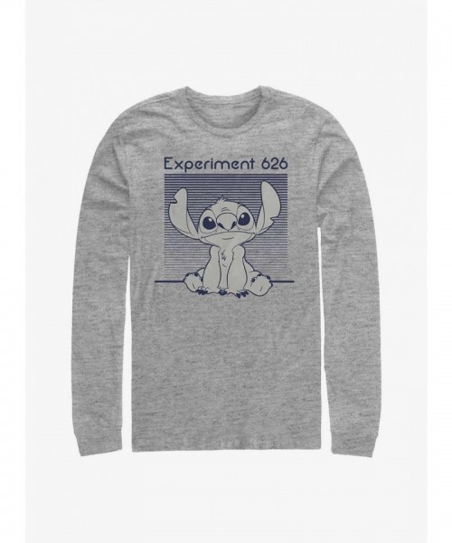 Disney Experiment 626 Stitch T-Shirt - Grey Men's