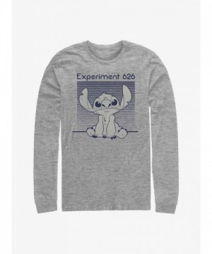 Disney Experiment 626 Stitch T-Shirt - Grey Men's