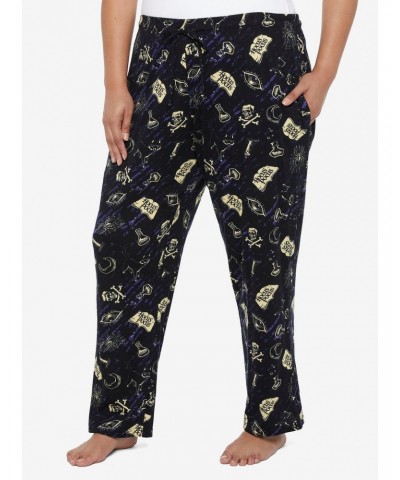 Disney Hocus Pocus Icons Pajama Pants Plus Size $7.03 Pants