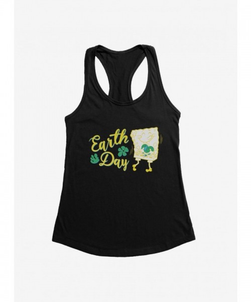 SpongeBob SquarePants Eco-Friendly Yellow Girls Tank Top