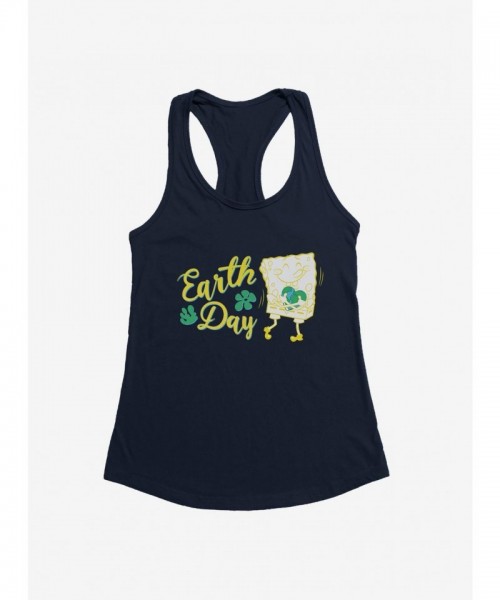 SpongeBob SquarePants Eco-Friendly Yellow Girls Tank Top