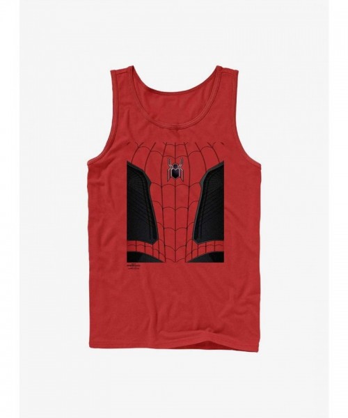 Marvel No Way Home Spider-Man Red Spider Suit Men's Tank Top