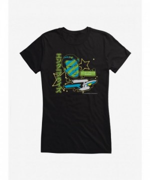 Star Trek Original Series Starship Girls T-Shirt in Junior Sizes