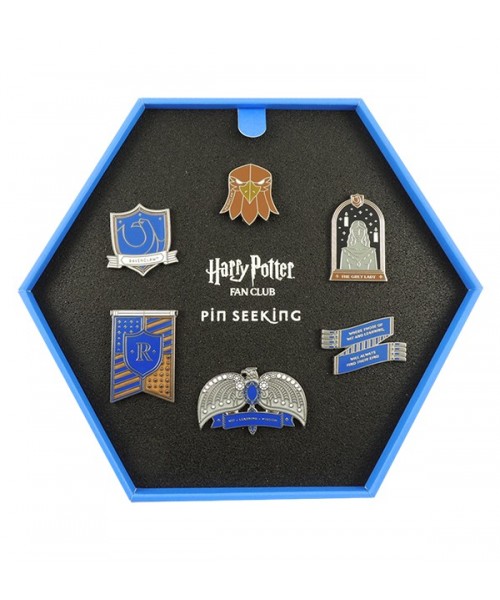 Second Edition Ravenclaw Enamel Pin Set Collection