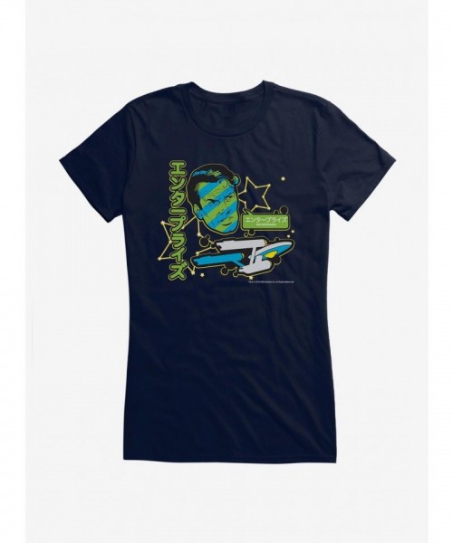 Star Trek Original Series Starship Girls T-Shirt in Junior Sizes