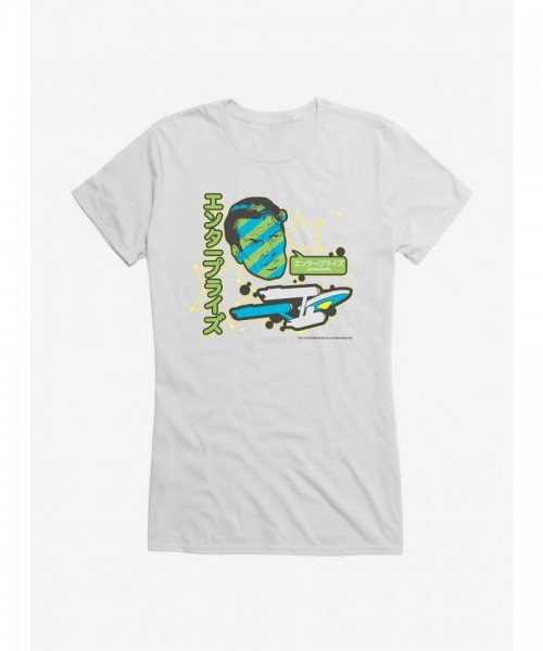 Star Trek Original Series Starship Girls T-Shirt in Junior Sizes