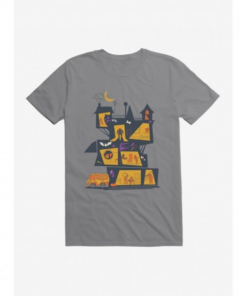 Scooby-Doo Spooky Mansion Unisex T-Shirt