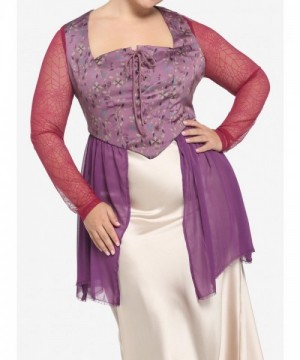 Her Universe Plus Size Sarah Peplum Long-Sleeve Top for Girls