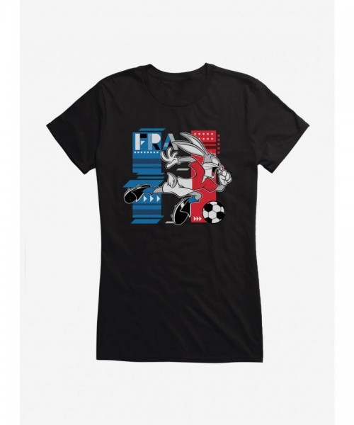 Looney Tunes Bugs Bunny Football Tee for Girls