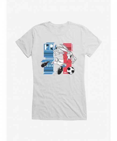 Looney Tunes Bugs Bunny Football Tee for Girls
