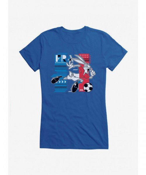 Looney Tunes Bugs Bunny Football Tee for Girls