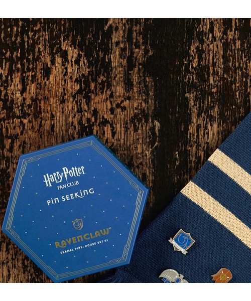 Second Edition Ravenclaw Enamel Pin Set Collection