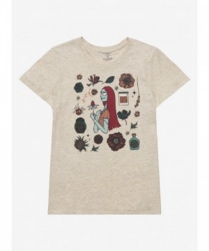 The Nightmare Before Christmas Sally Herbal Love Boyfriend Style Girls T-Shirt