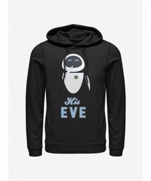 Disney Pixar Wall-E & Eve Unisex Hoodie - Black