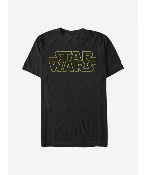 Star Wars Iconic Logo Unisex T-Shirt - Black