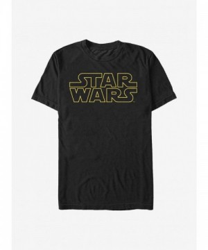 Star Wars Iconic Logo Unisex T-Shirt - Black