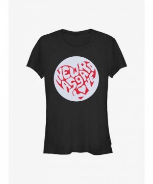 Marvel Thor Asgardian Love T-Shirt for Girls - Black