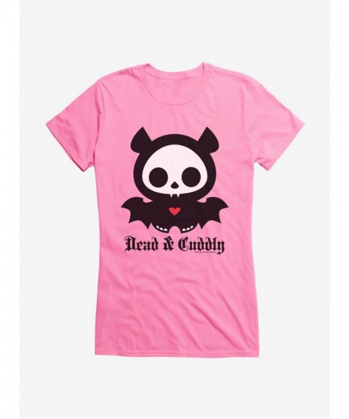 Skelanimals Diego Dead & Cuddly Lightweight Cotton Girls T-Shirt