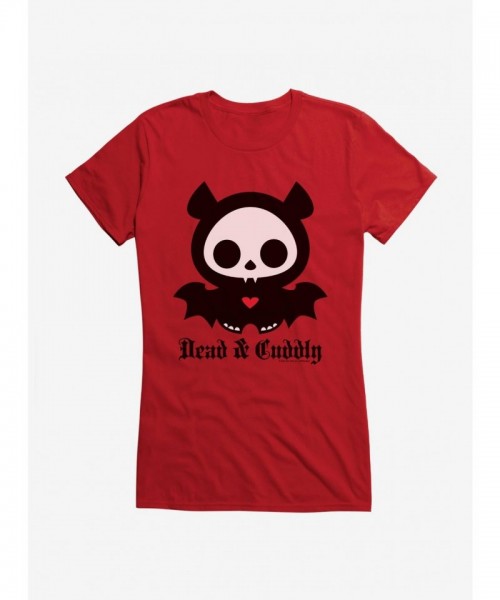 Skelanimals Diego Dead & Cuddly Lightweight Cotton Girls T-Shirt