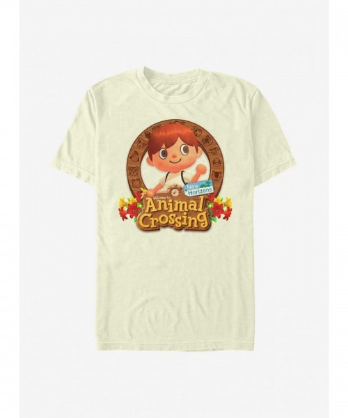 Nintendo Animal Crossing Villager Emblem Men's T-Shirt